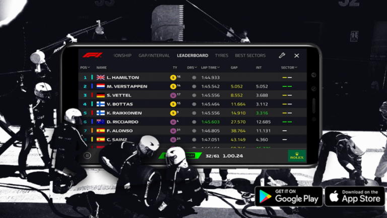 La app renovada de la F1