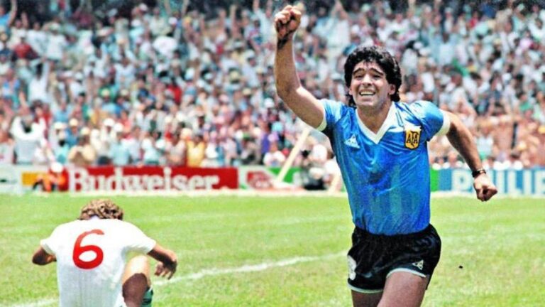 A 34 años de los dos goles de Maradona a Inglaterra