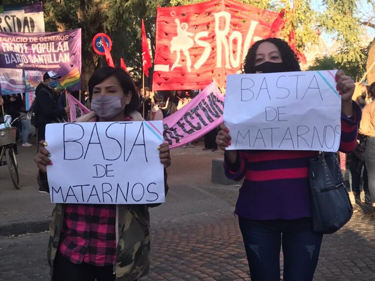 La Plata: pidieron Justicia por Soraya, la mujer trans asesinada