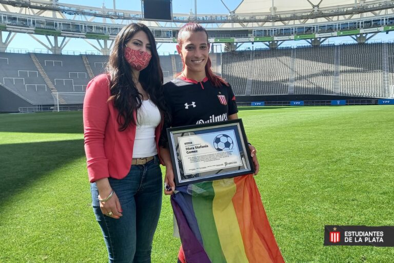 Primera División del Fútbol Femenino: reconocieron a Mara Gómez