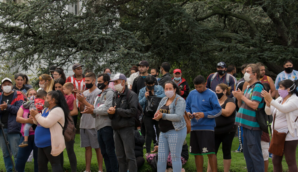 Vecinos de Barrio Aeropuerto reclamaron por la crisis habitacional ...