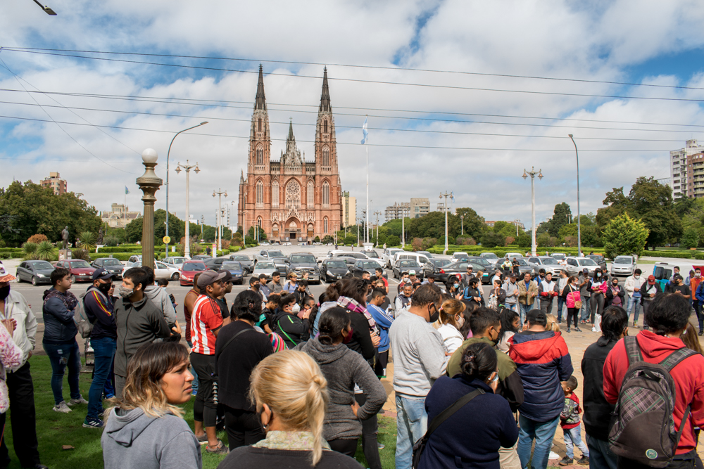 Vecinos de Barrio Aeropuerto reclamaron por la crisis habitacional ...